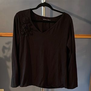 New York and Company Long Sleeve top with sparkle